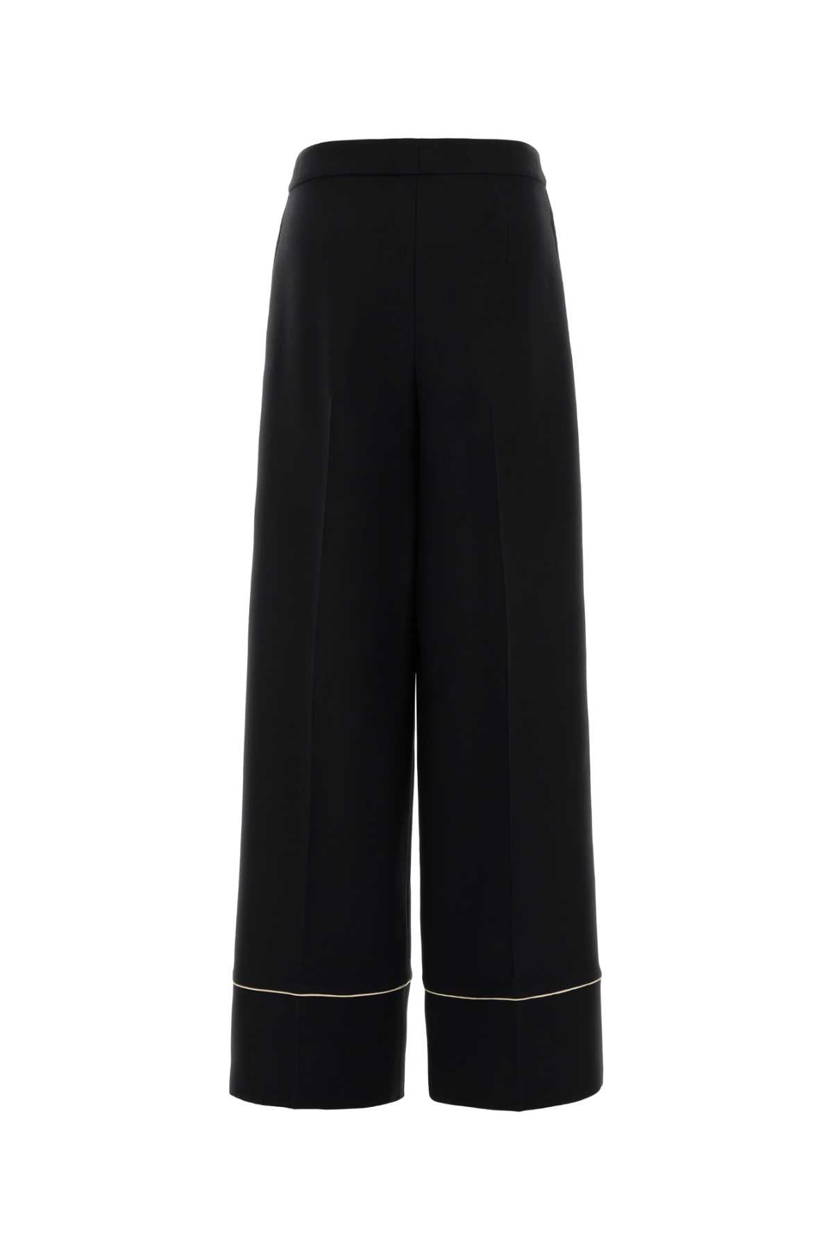 Fendi Pantalone wool silk