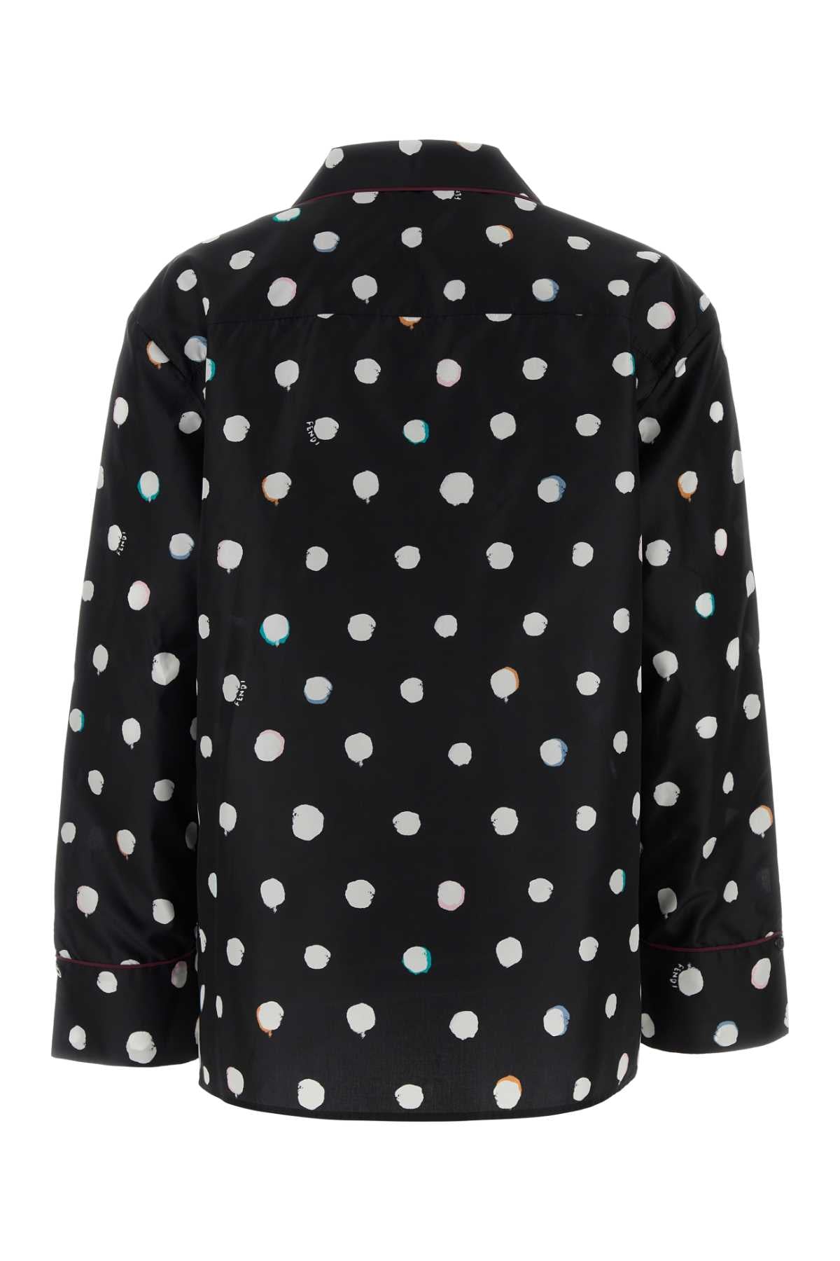 Fendi Camicia pijiama dots