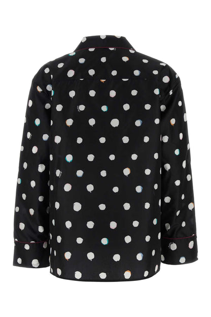 Fendi Camicia pijiama dots