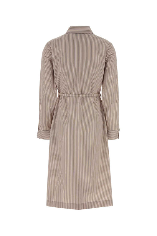 Fendi Abito cotton stripes