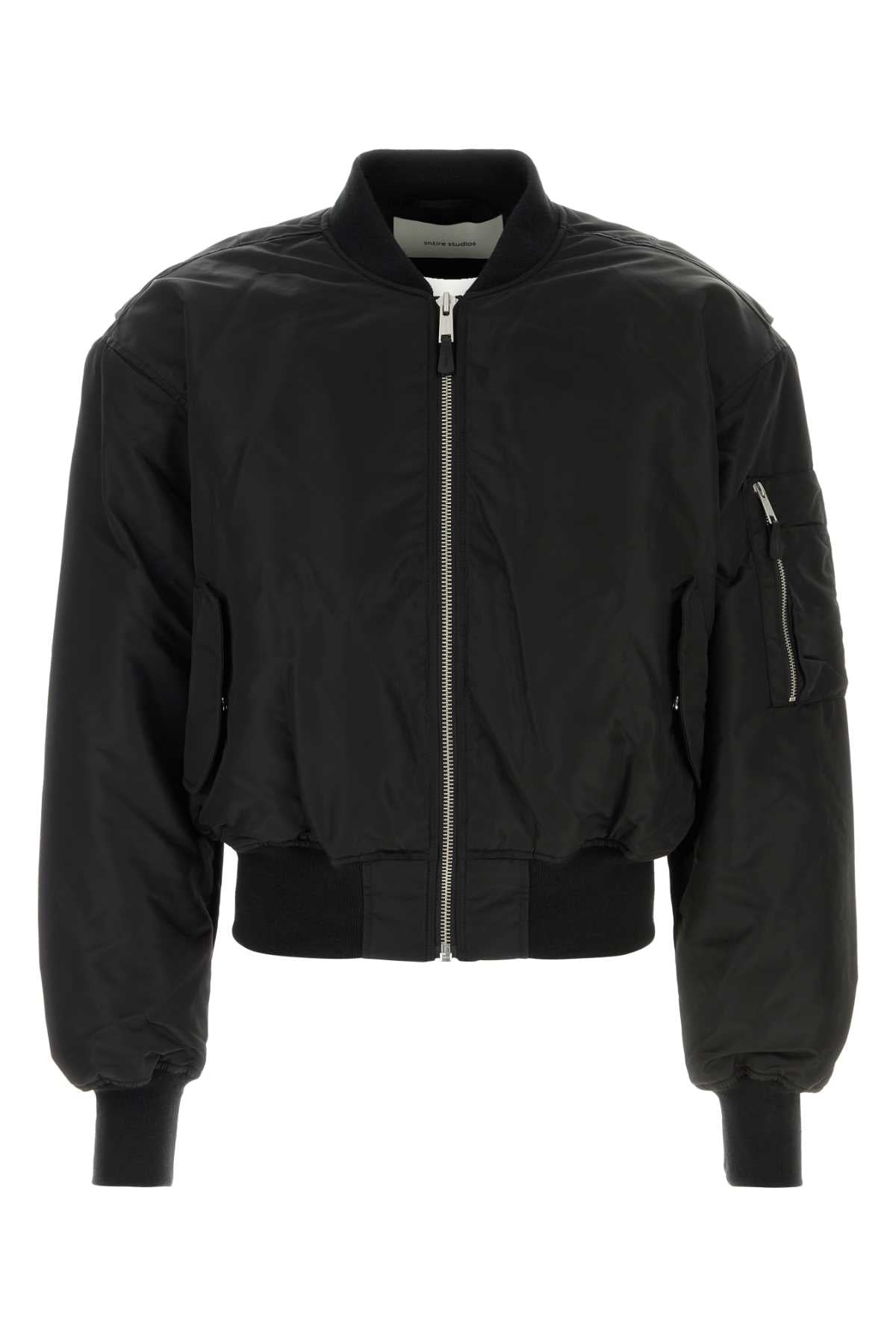 Entire Studios Cropped broad bomber