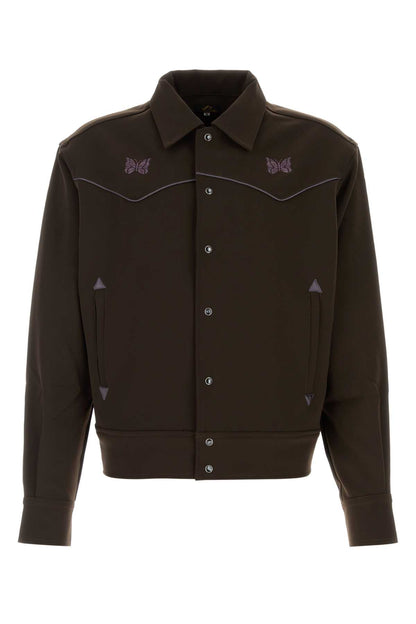 Needles Piping cowboy jacket - poly double cloth