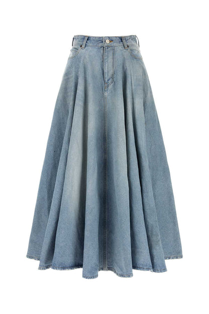 Balenciaga Godet maxi skirt