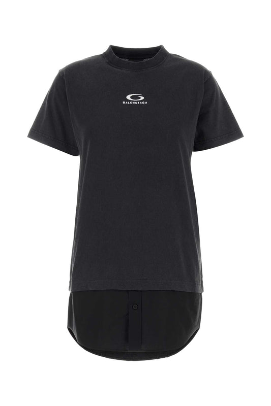 Balenciaga Hybrid shirt dress