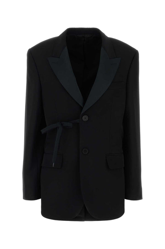 Balenciaga Wrap tuxedo jacket