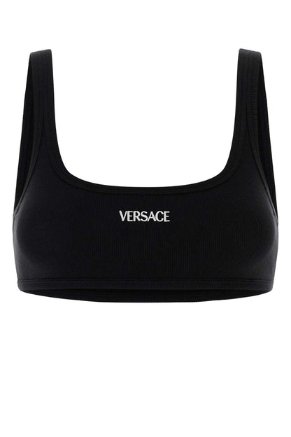 Versace Bra bio cotton rib