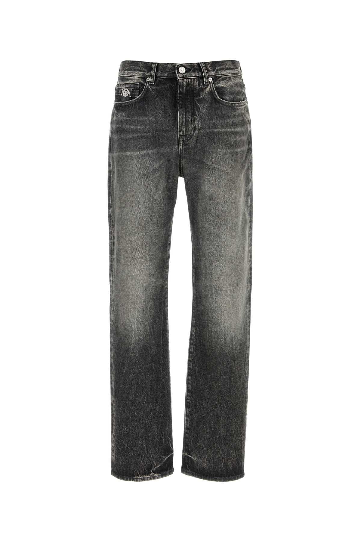 Versace Pant denim denim stone wash medium grey
