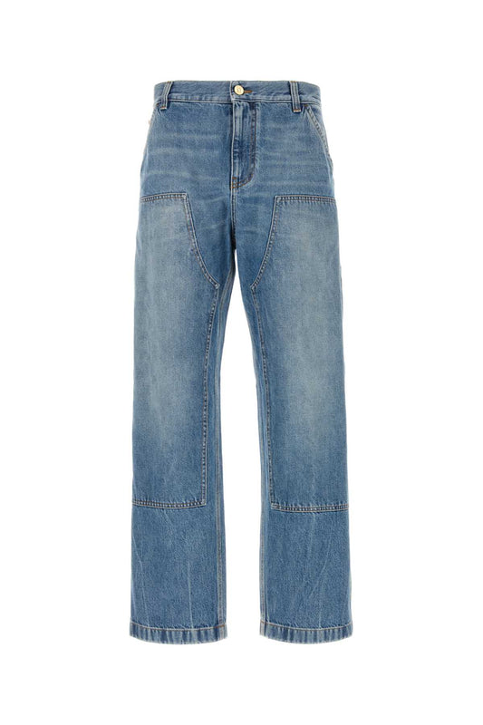 Versace Pant denim denim stone wash light blue