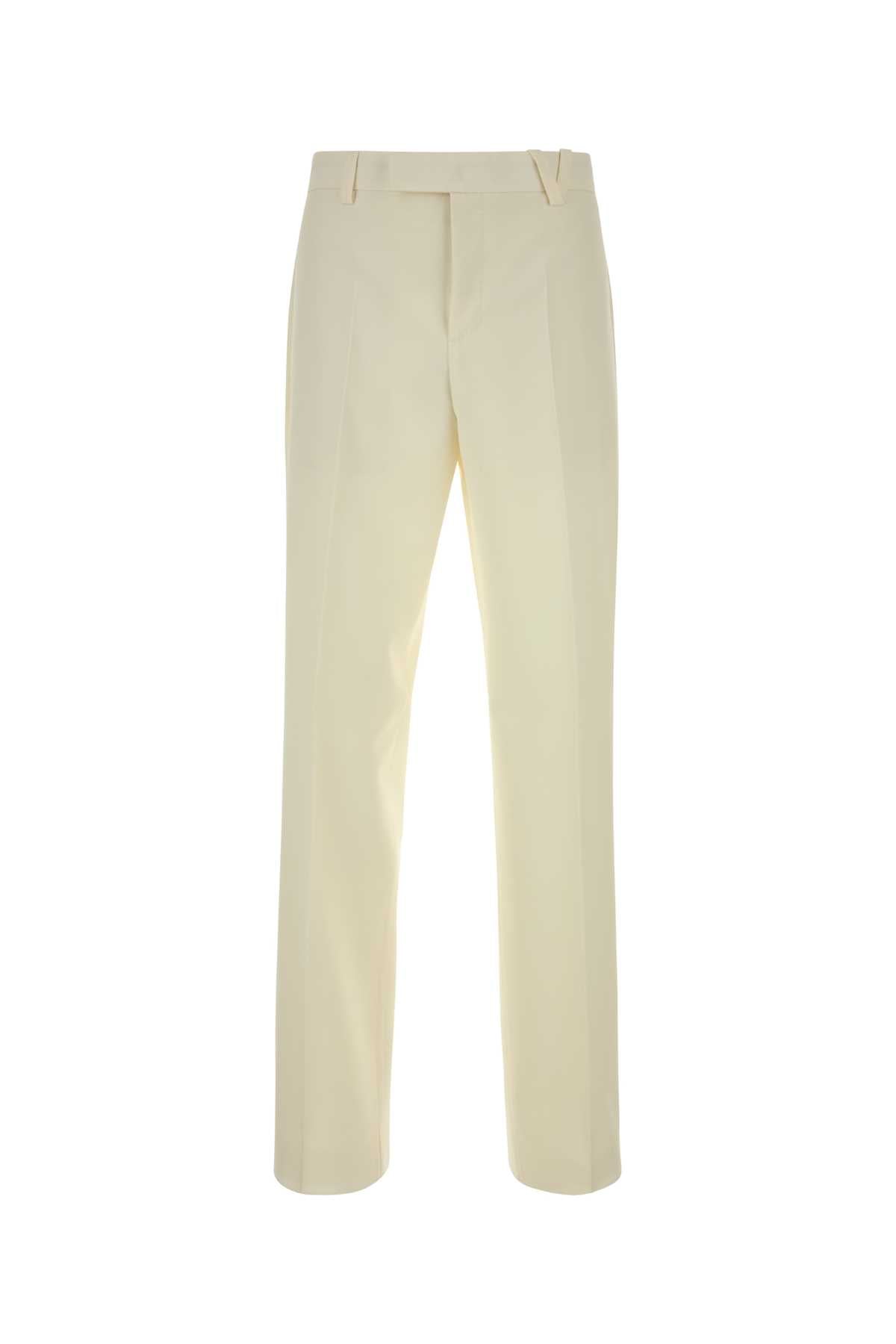 Versace Formal pant plain wool fabric