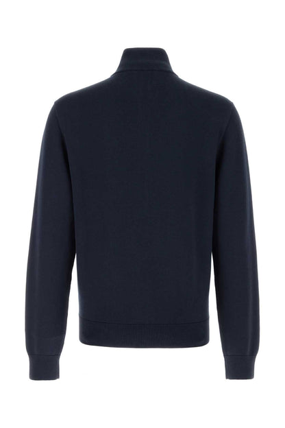 Versace Knit sweater cotton cashmere blend lounge