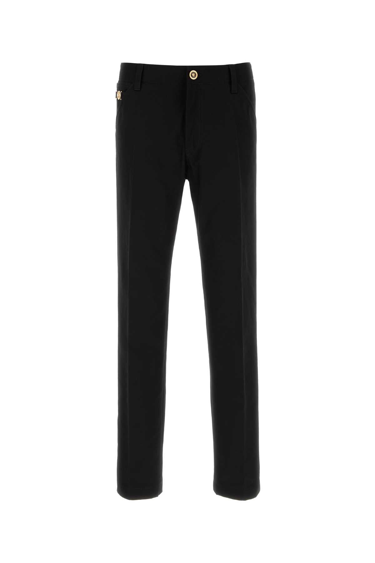 Versace Informal pant cotton gabardine fabric