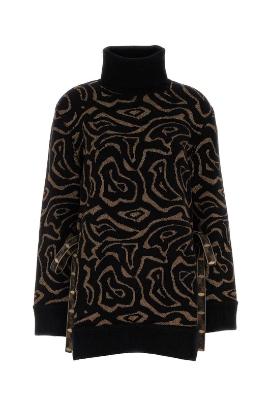 Emilio Pucci H.n. sweater - labirinto lurex jacquard