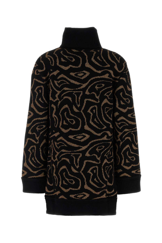 Emilio Pucci H.n. sweater - labirinto lurex jacquard