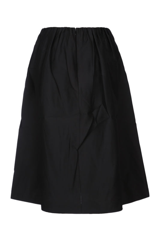 Toteme Gathered evening skirt