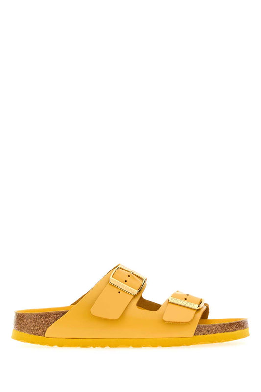 Birkenstock Arizona hex ochre, amalfi natural leather