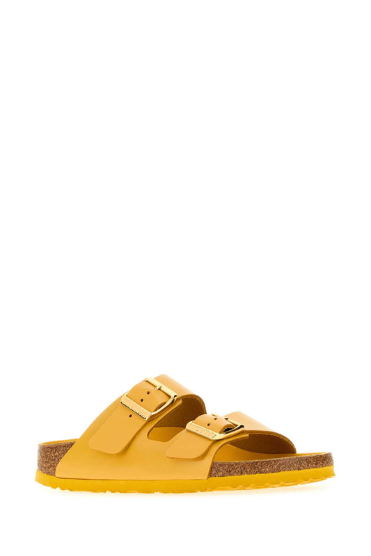 Birkenstock Arizona hex ochre, amalfi natural leather