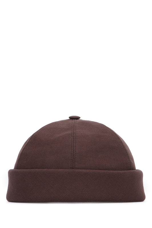 Loro Piana Sasha beanie solaire linen