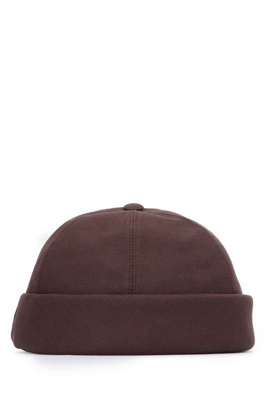 Loro Piana Sasha beanie solaire linen