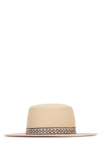 MARLON HAT WEAVED RIBBON STRAW HATS