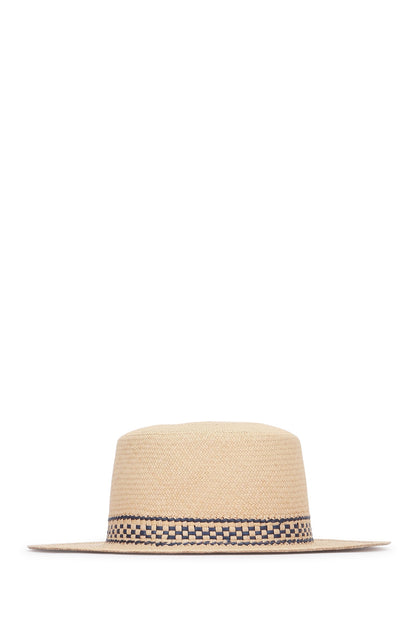 MARLON HAT WEAVED RIBBON STRAW HATS