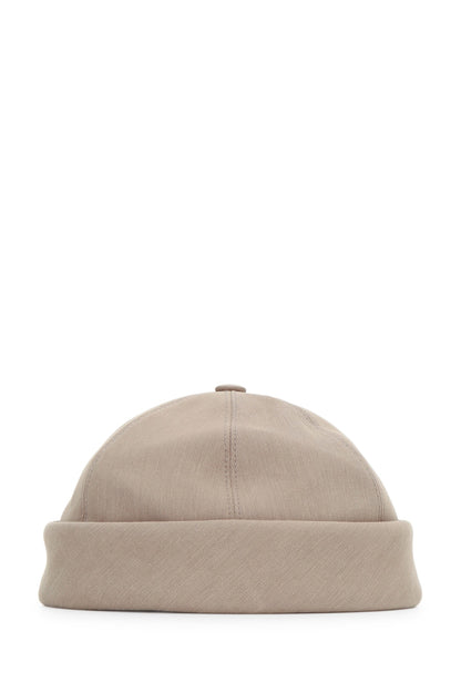SASHA BEANIE TWISTED LINEN FLOWER RASO HATS