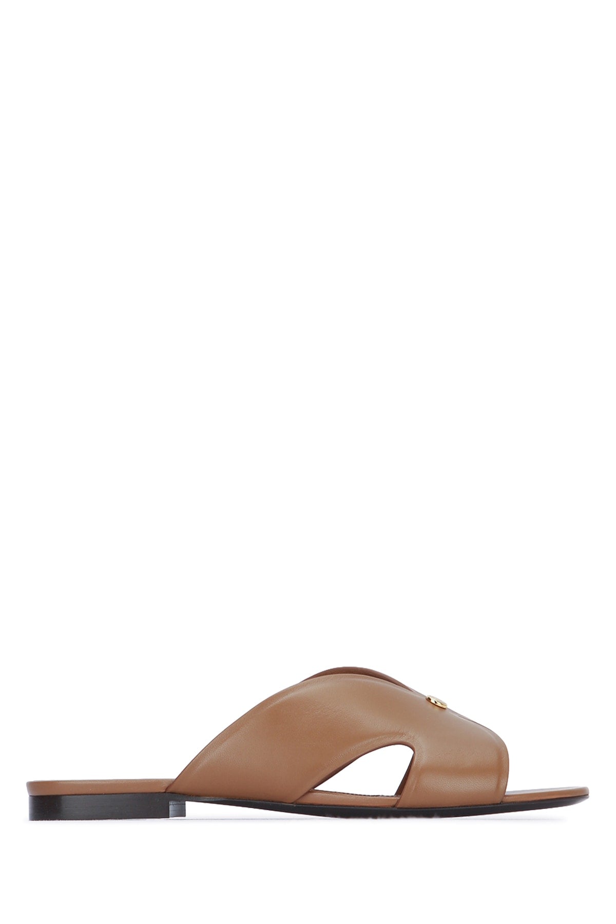 VERA FLAT MULE SILKY LAMBSKIN LOAFERS