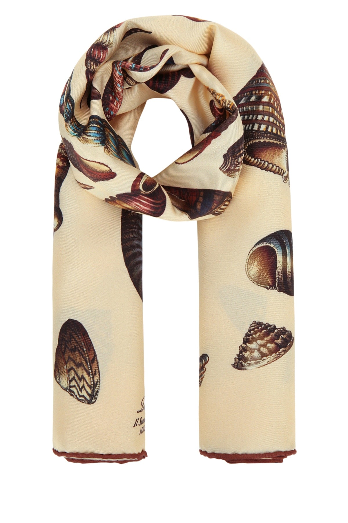 LP IL SUONO DEL MARE FOULARD 90 SILK TWILL SCARFS AND FOULARDS