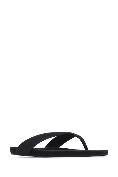 IDA FLIP FLOP SANDAL VELVET SUEDE SANDALS