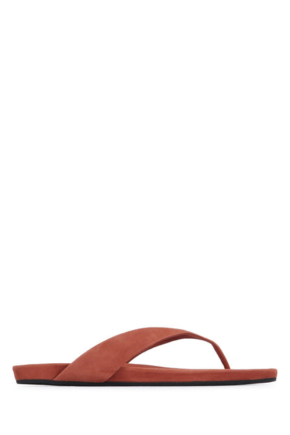 IDA FLIP FLOP SANDAL VELVET SUEDE SANDALS