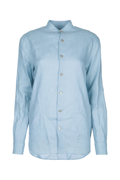 THEA KOREAN COLLAR SHIRT SOLAIRE SHIRTS