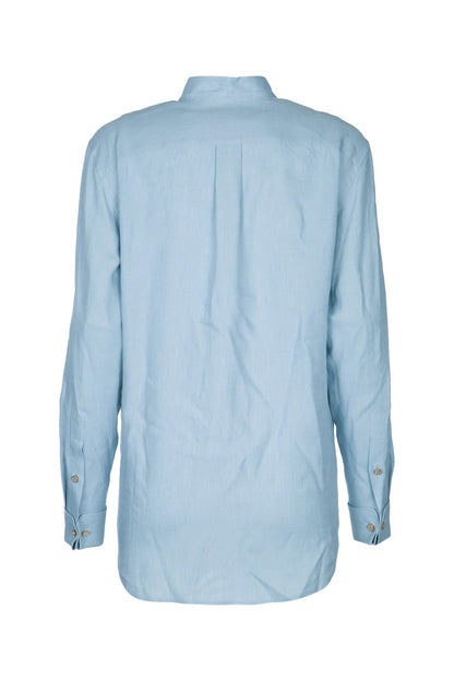 THEA KOREAN COLLAR SHIRT SOLAIRE SHIRTS