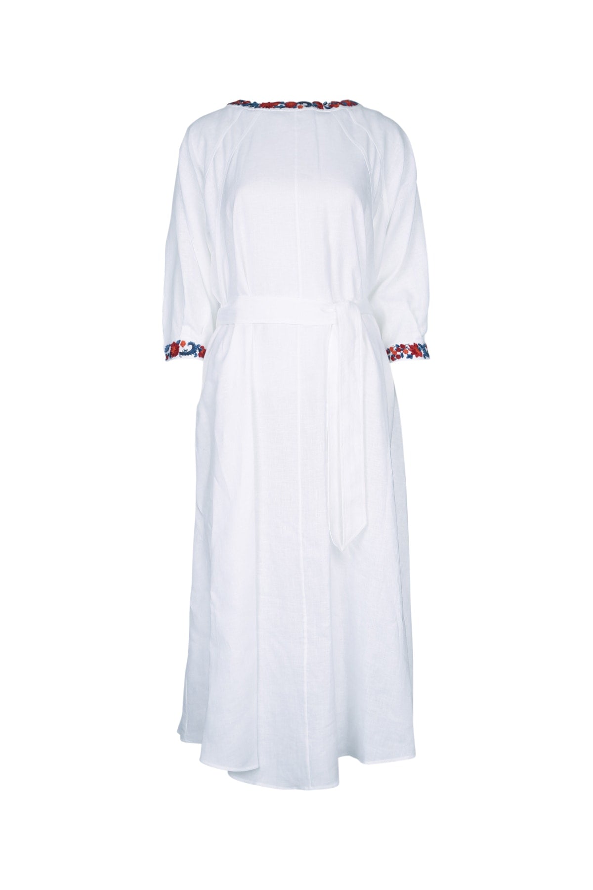 MINA EMBROIDERED DRESS EMBROIDERED SOLAIRE DRESSES