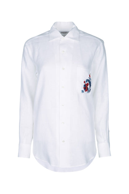 ANDRE' EMBROIDERED SHIRT SOLAIRE SHIRTS