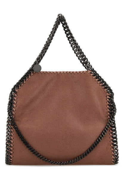 Stella Mccartney Mini tote eco shaggy deer w/dark ruthenium color c