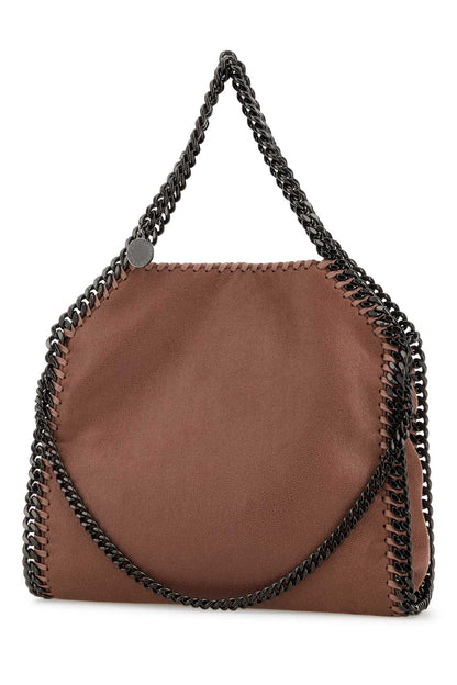 Stella Mccartney Mini tote eco shaggy deer w/dark ruthenium color c