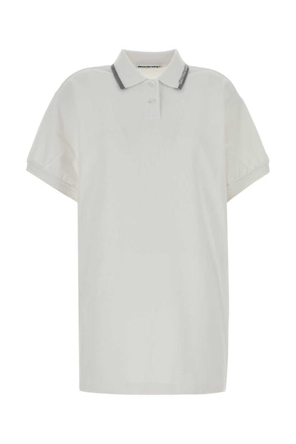 T By Alexander Wang Relaxed mini polo dress