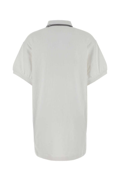 T By Alexander Wang Relaxed mini polo dress