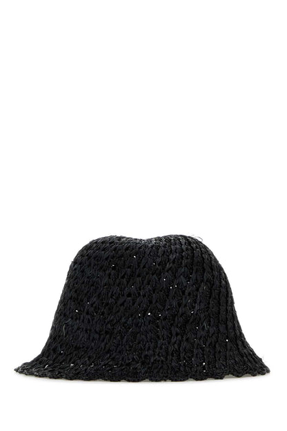 Helen Kaminski Rio raffia crochet cloche