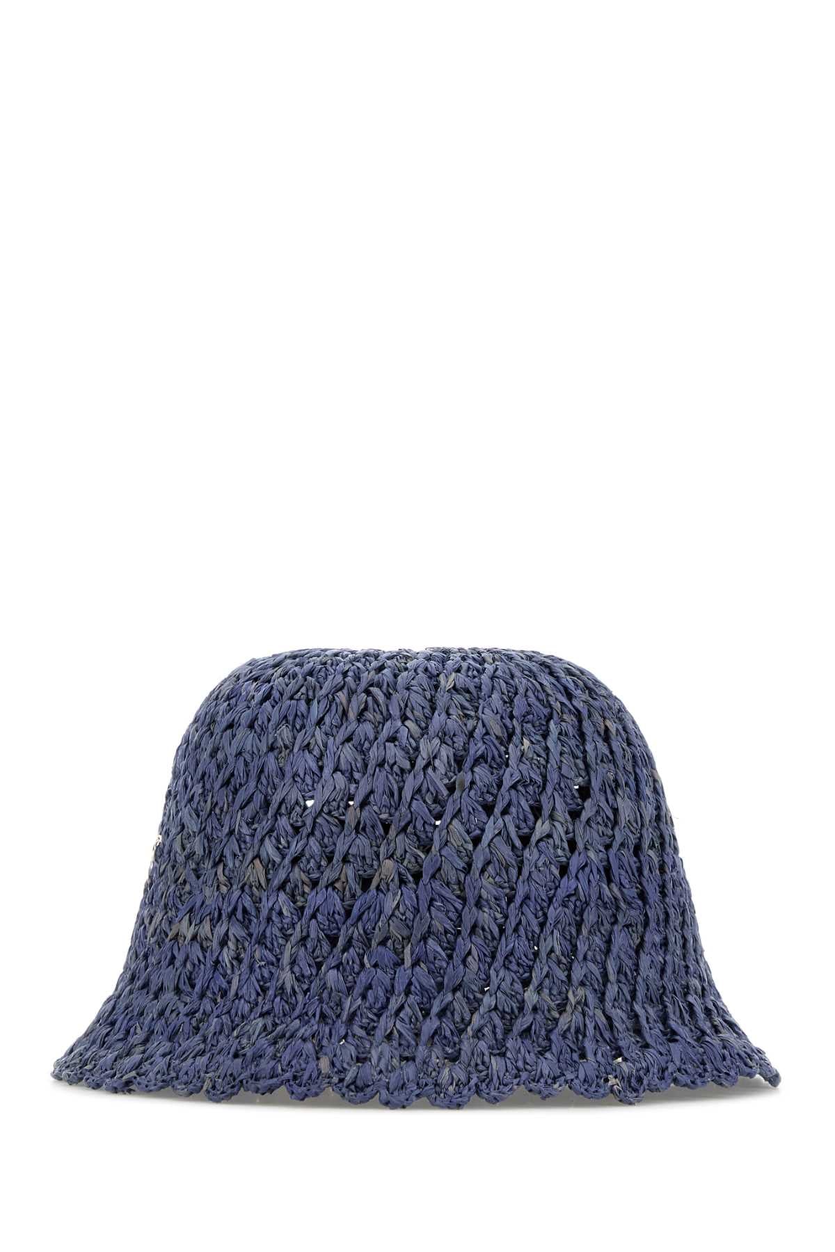 Helen Kaminski Rio raffia crochet cloche