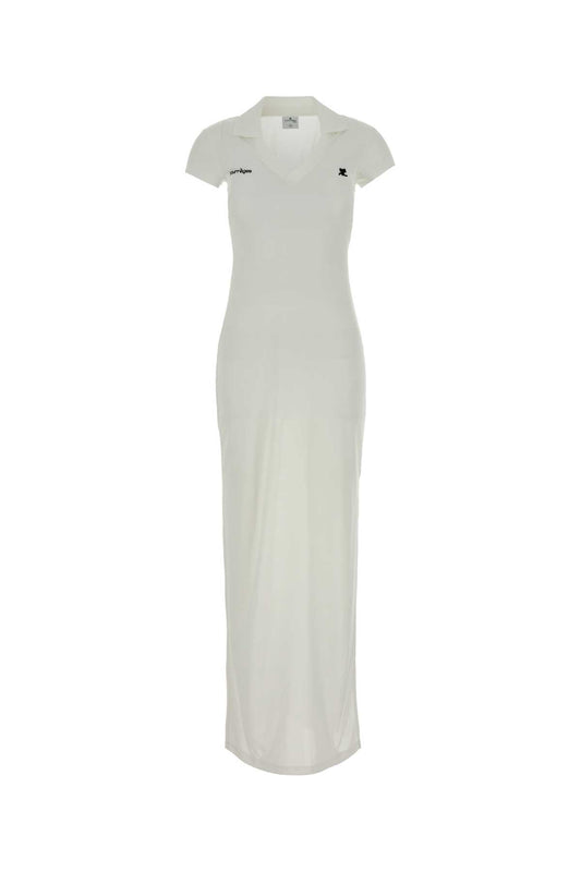 Courreges Sports polo long dress
