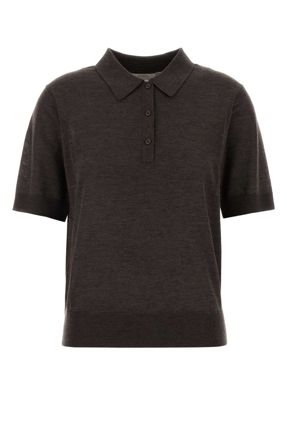 Loulou De Saison Migo fine short-sleeve polo