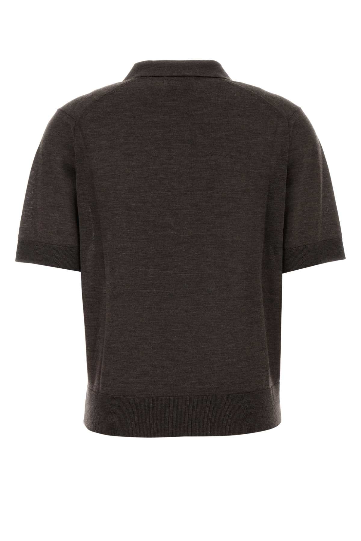 Loulou De Saison Migo fine short-sleeve polo