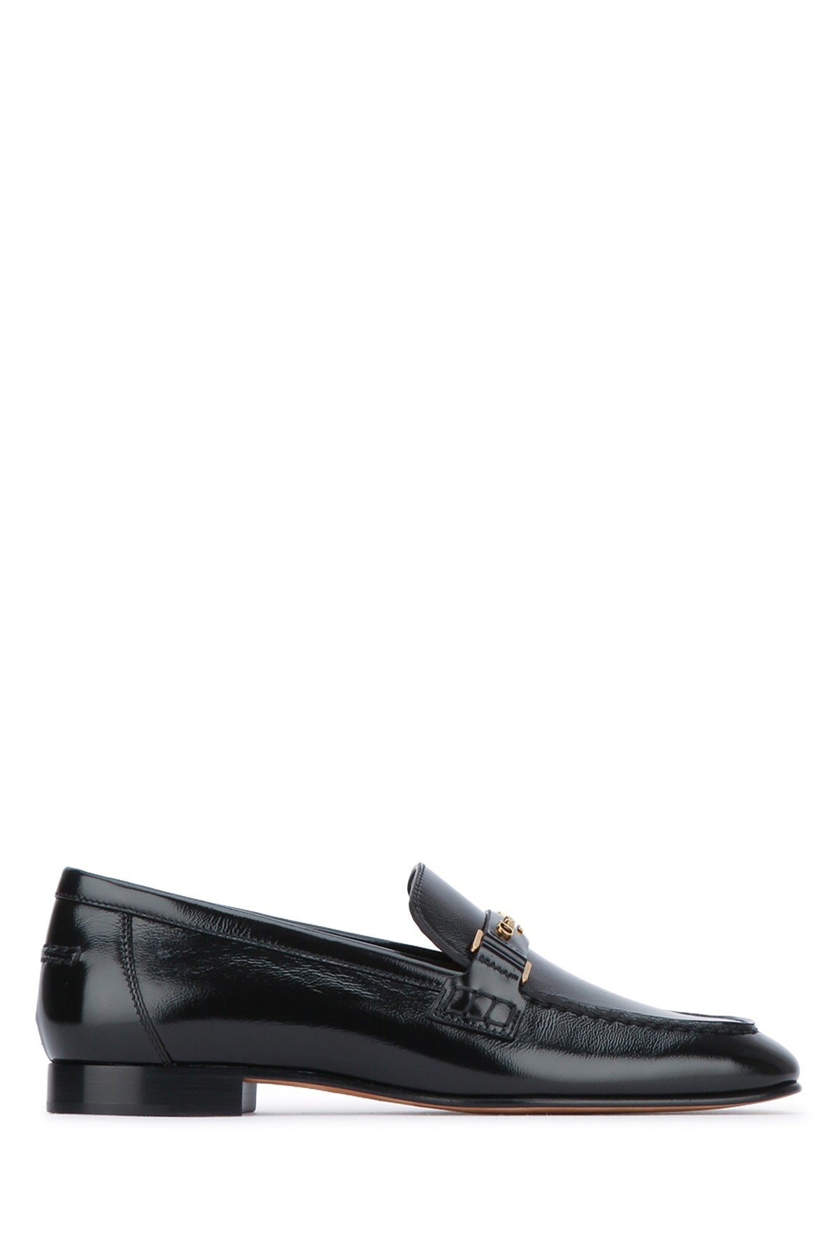 MOCASSINO CON FASCIA LOGO VERNICE LOAFERS