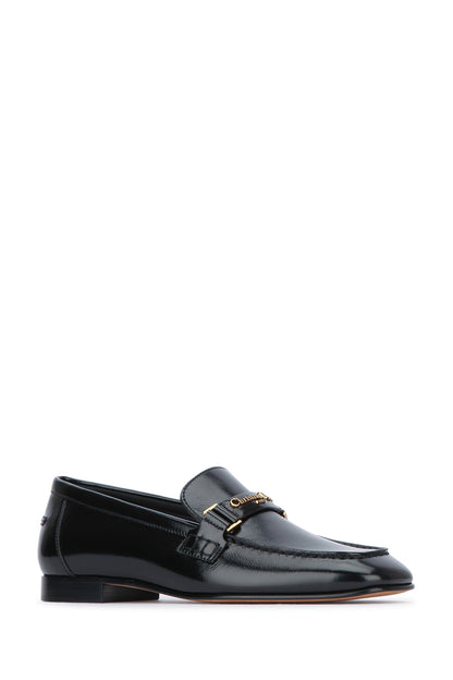 MOCASSINO CON FASCIA LOGO VERNICE LOAFERS
