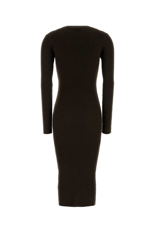 Fear Of God Essential Womens rib long sleeve dress