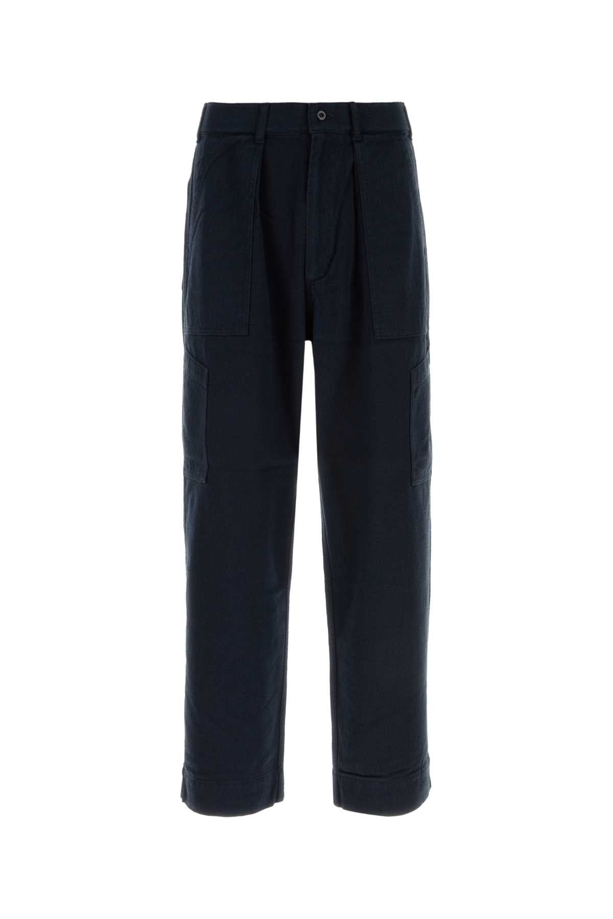 SILK NEP COTTON TWILL DECK PANTS PANTS