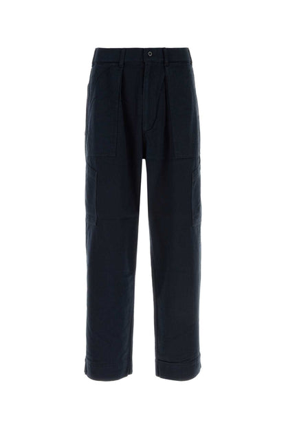SILK NEP COTTON TWILL DECK PANTS PANTS