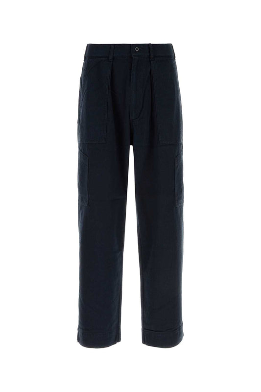 SILK NEP COTTON TWILL DECK PANTS PANTS