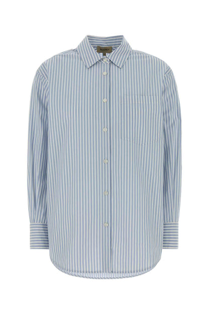 Woolrich Striped cotton boyfriend