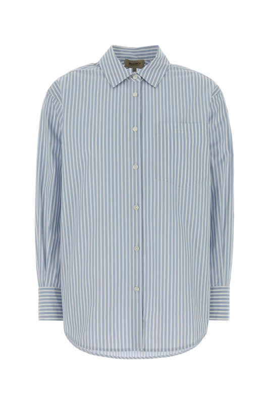 Woolrich Striped cotton boyfriend